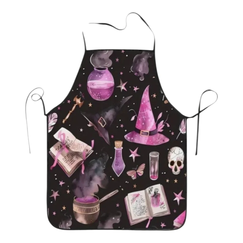 Halloween Witch Apron and Spatula Set